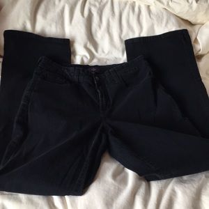 NYDJ size 10 bootcut black jeans